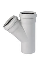 Derivación 45° PP Ostendorf/Crearplast-Skolan Safe, DN/OD 200 - 200 mm